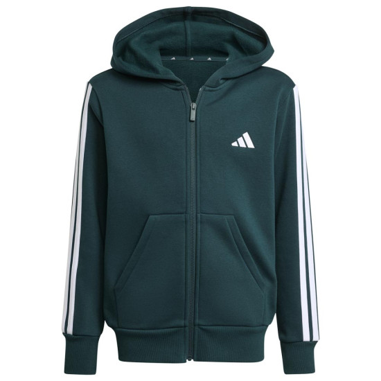 Adidas Παιδική ζακέτα Essentials 3-Stripes Fleece Full-Zip Hoodie Adidas Παιδική ζακέτα Essentials 3-Stripes Fleece Full-Zip Hoodie